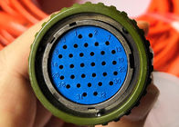 Green Seismic Cable Connector , Y2M32TK Female Connector OEM Service