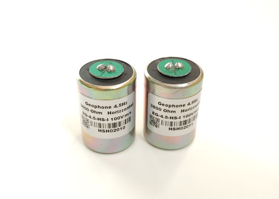 High Sensitivity Geophone 4.5Hz Horizontal, Sensitivity 100V/m/s