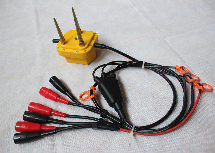 4.5Hz Terminated 3 Component Geophone For Waterproof Land Case