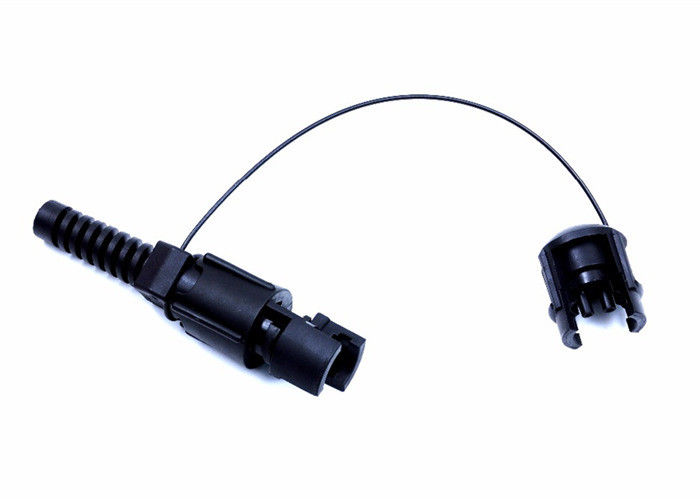 Black FM4 Seismic Cable Connector -40℃~+70℃ Operation Temperature