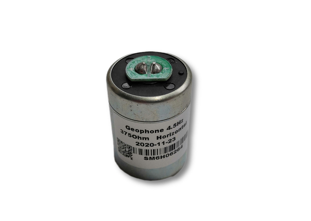 Geophone 4.5Hz Horizontal, 4.5 Hz geophone Sensor, Sensitivity 28.8 V/m/s