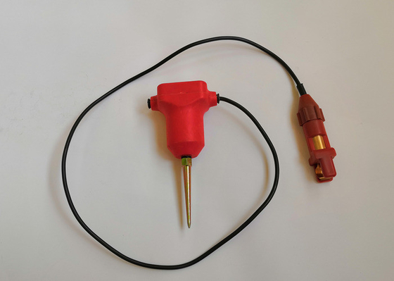 2Hz Geophone Vertical in Waterproof Land Case with Split Spring connector Sensitivity 200V/m/s