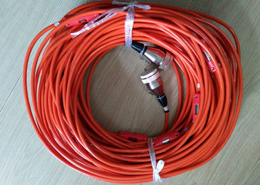 12 Channel Seismic Cable Customized Interval Distance Long Working Life