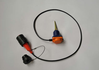 Single 5Hz Vertical Geophone KCK Screw Fit Male Connector