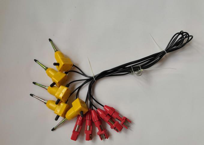 100Hz Seismic Geophone , Digital Seismic Geophones Sensor 1m Leader Cable